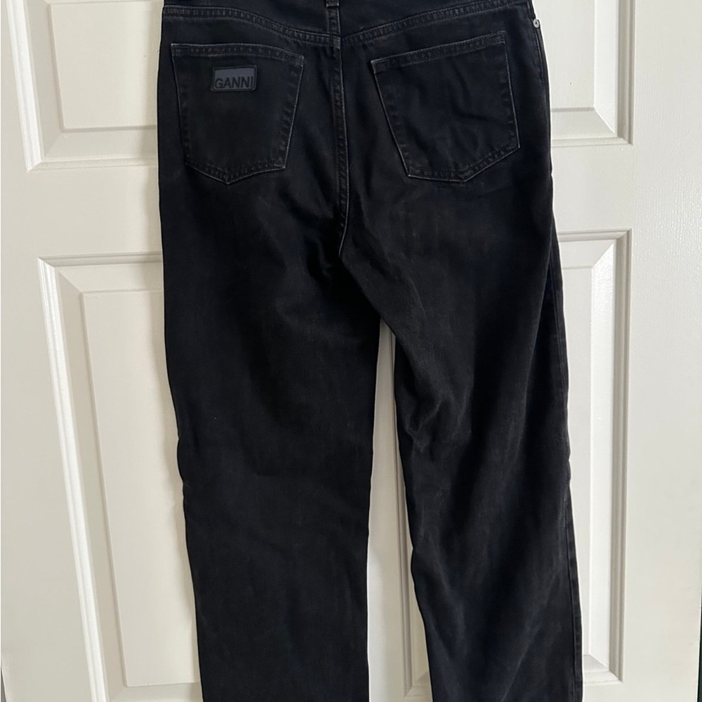 GANNI Women’s Black Jeans 26W/32L